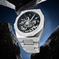 Automatikuhr Uhr Herren automatisch Audemars Piquet Alternative AP Alternative Calithe Watch Hublot Hommage AP Skeleton Replica Cainte Watch Paket Fake
